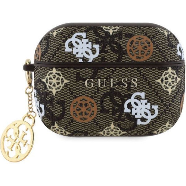 Guess 4g Peony Charm Case Brown (Apple AirPods Pro 2)